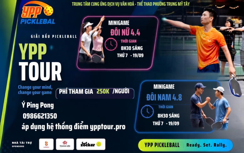 Poster Minigame đôi nam 4.8 — ảnh từ YPPTour